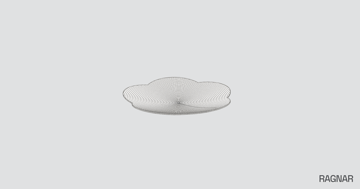 Flat tray model