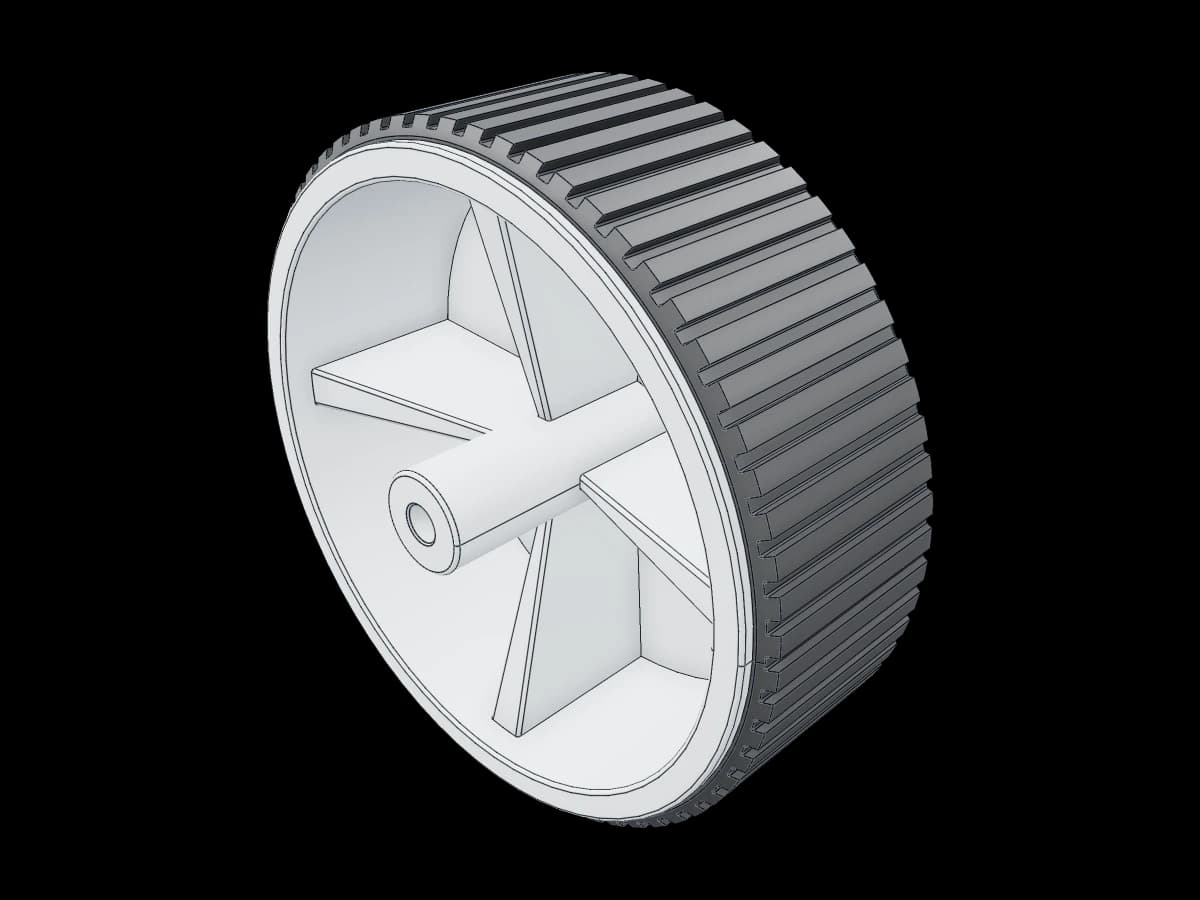 Solid Rubber Wheel
