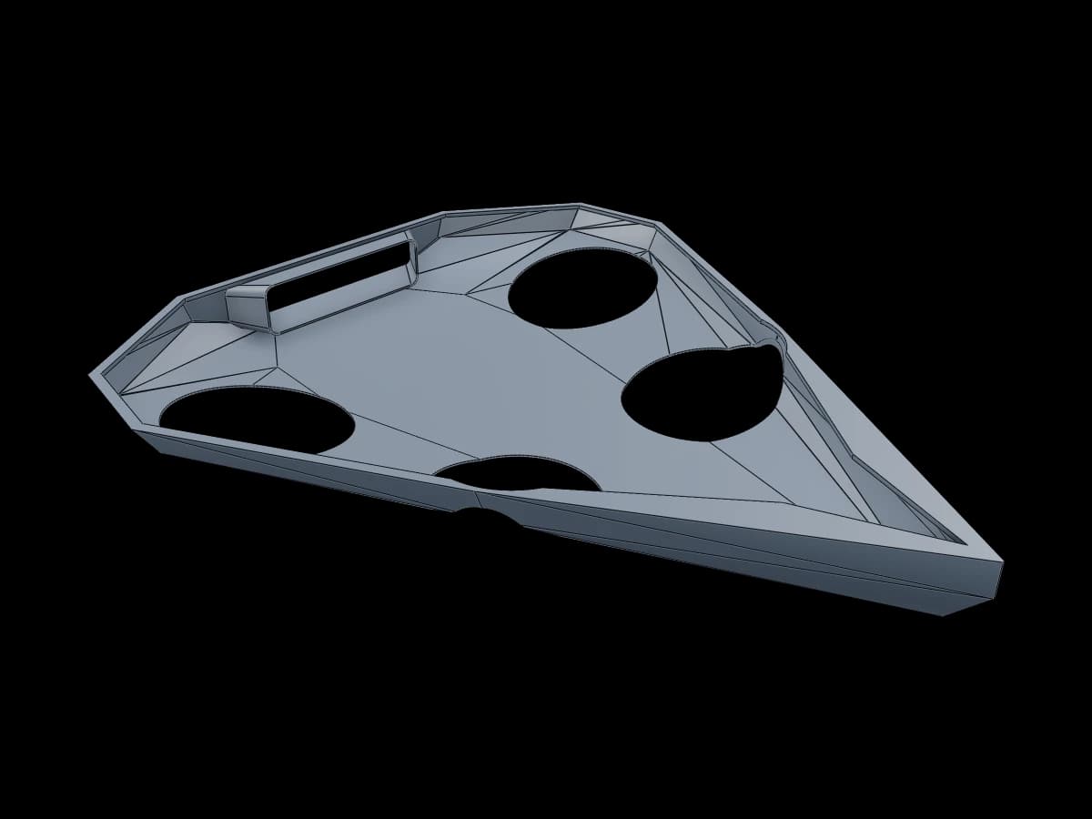 Armored Spaceship Lower Shell | Ragnar Gallery