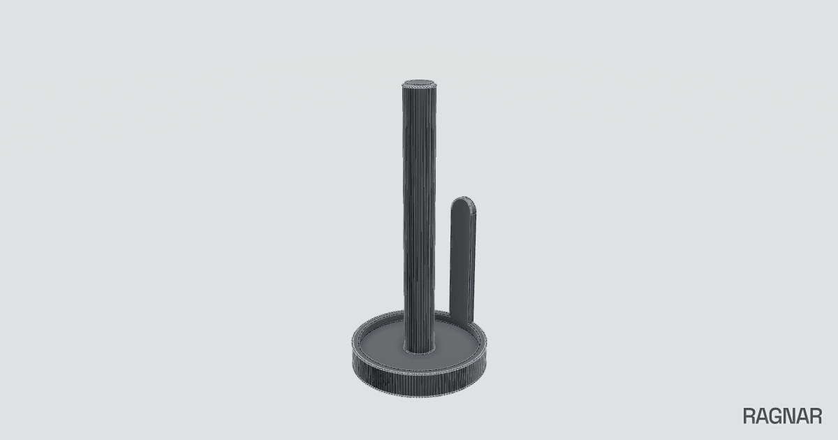 Ribbed kitchen holder