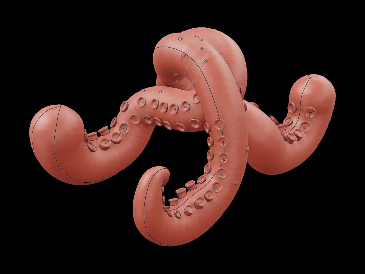 Octopus Arm Controller Stand