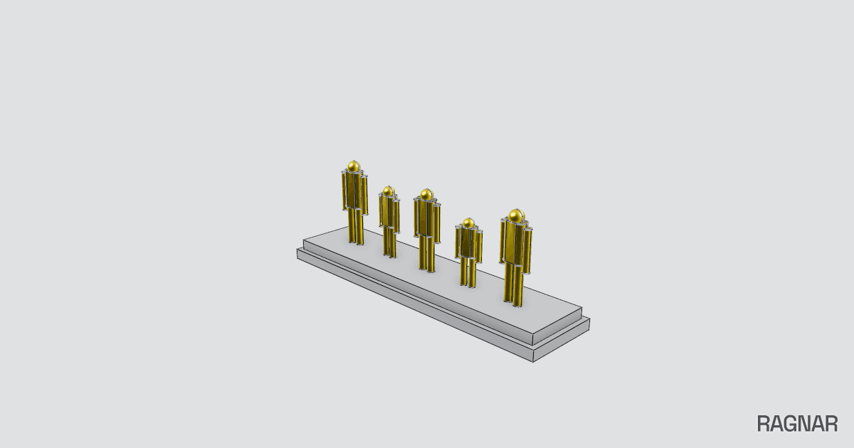 Custom Trio Statue