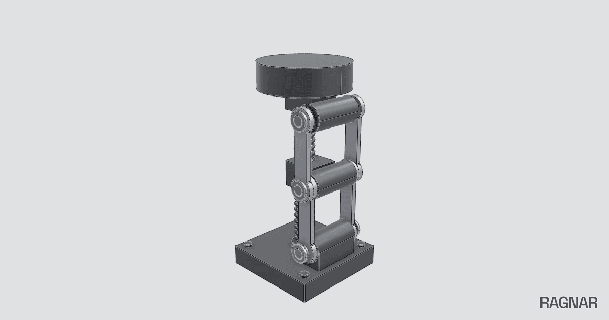 Bird-head vibration isolator