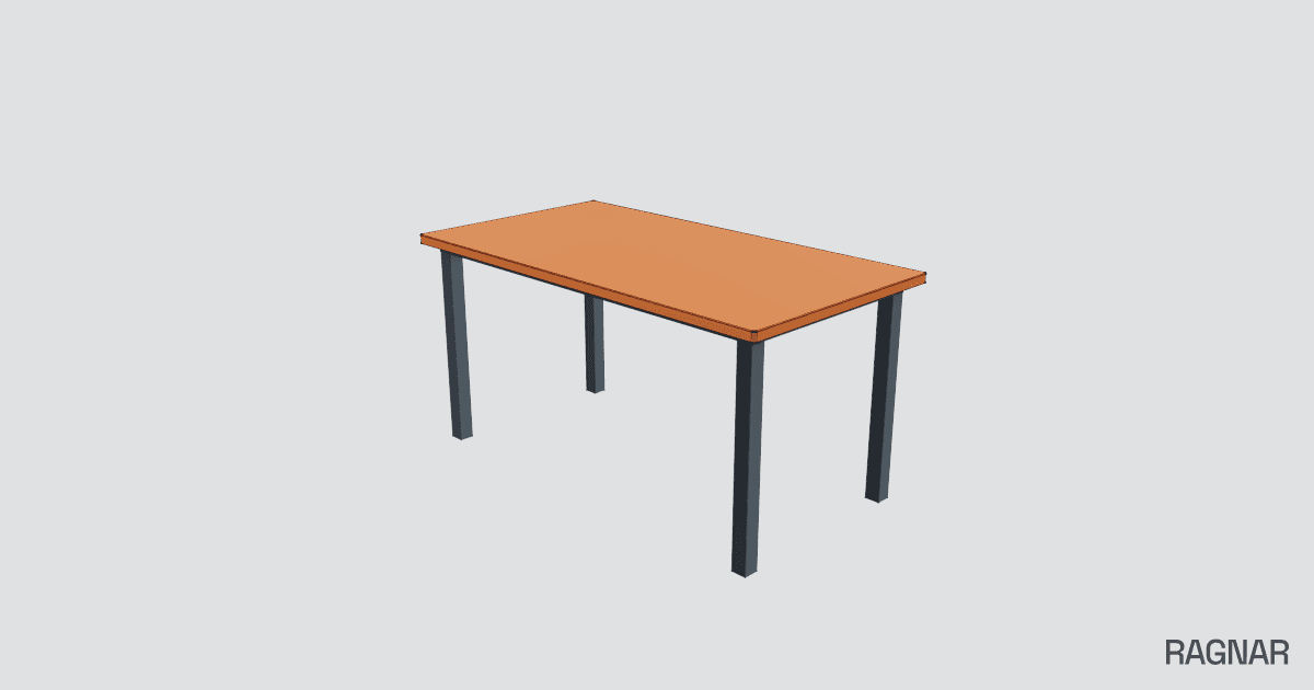 Industrial Office Desk