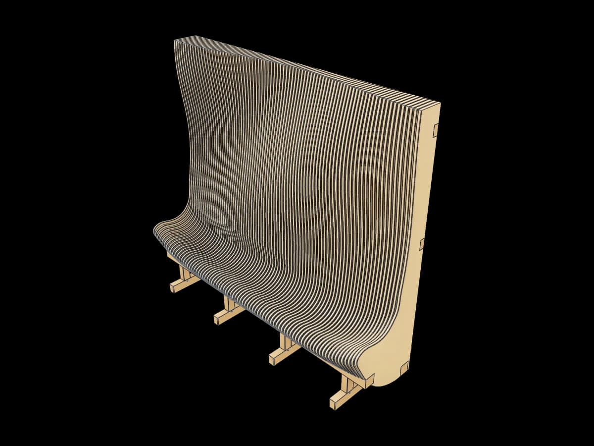 Parametric Sauna Wall