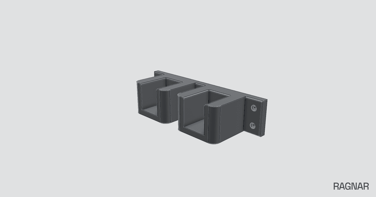 Dual Battery Wall Mount
