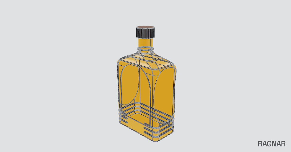 Plastic Bottle Model