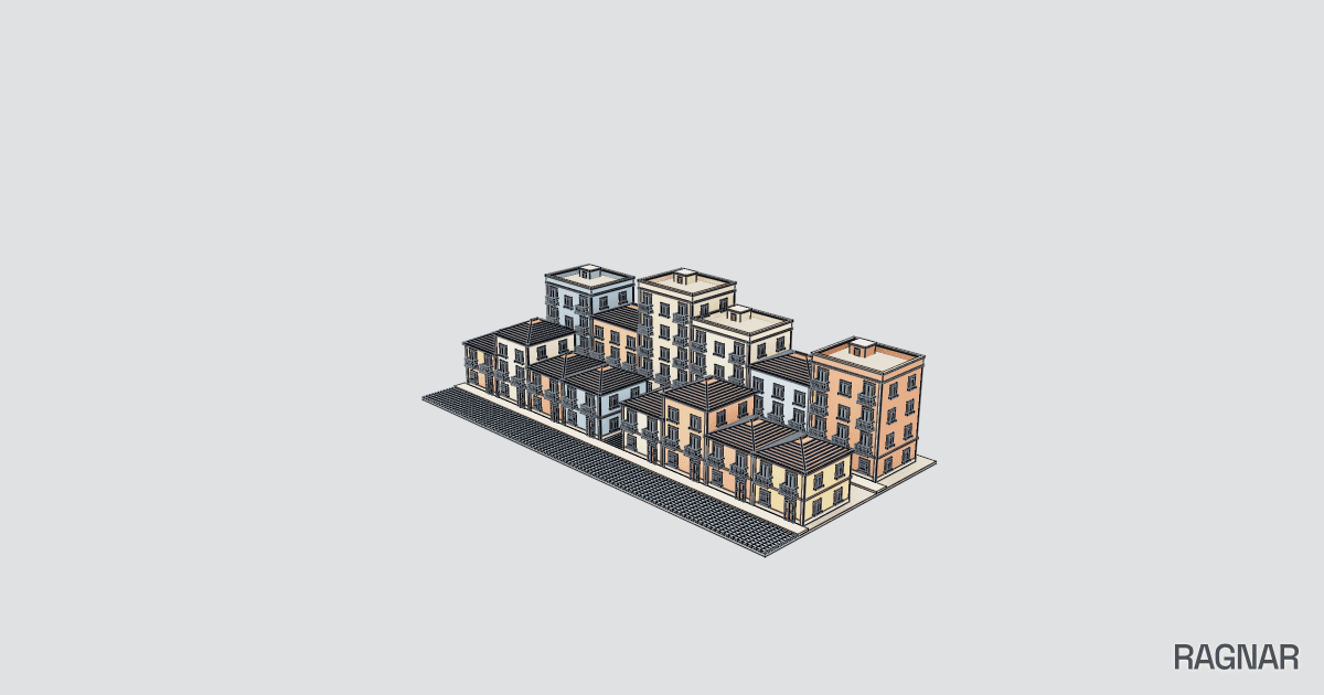 Low Poly City Hall