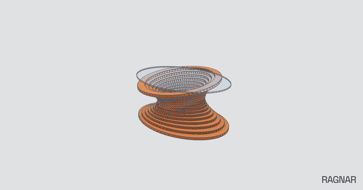 Elliptical Coffee Table