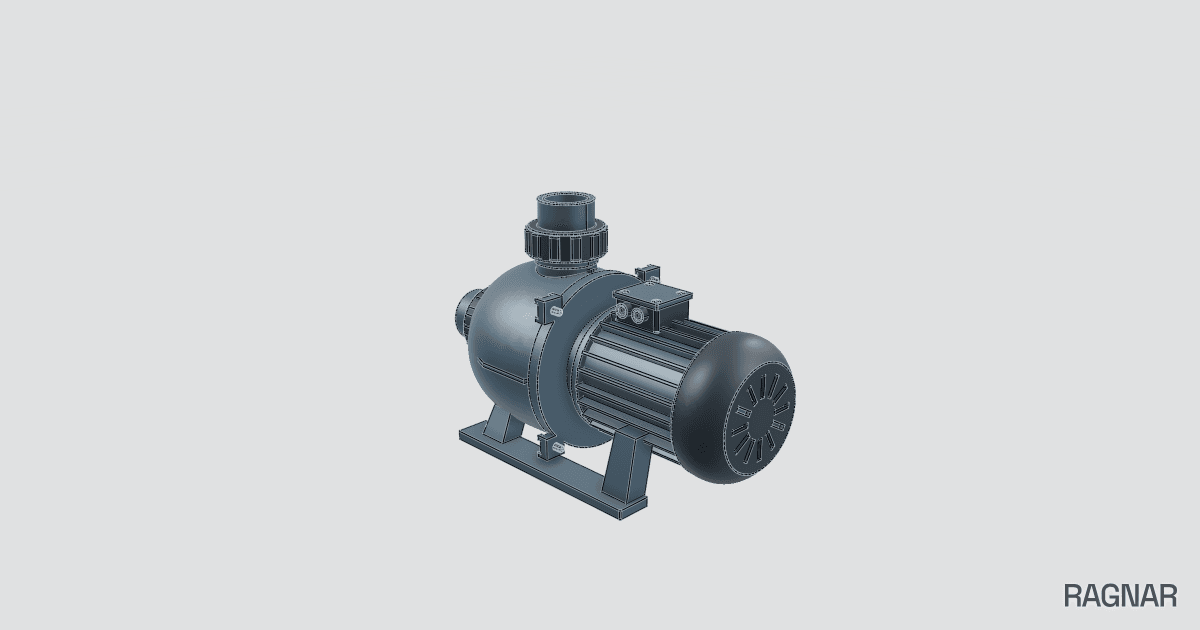 Industrial water pump
