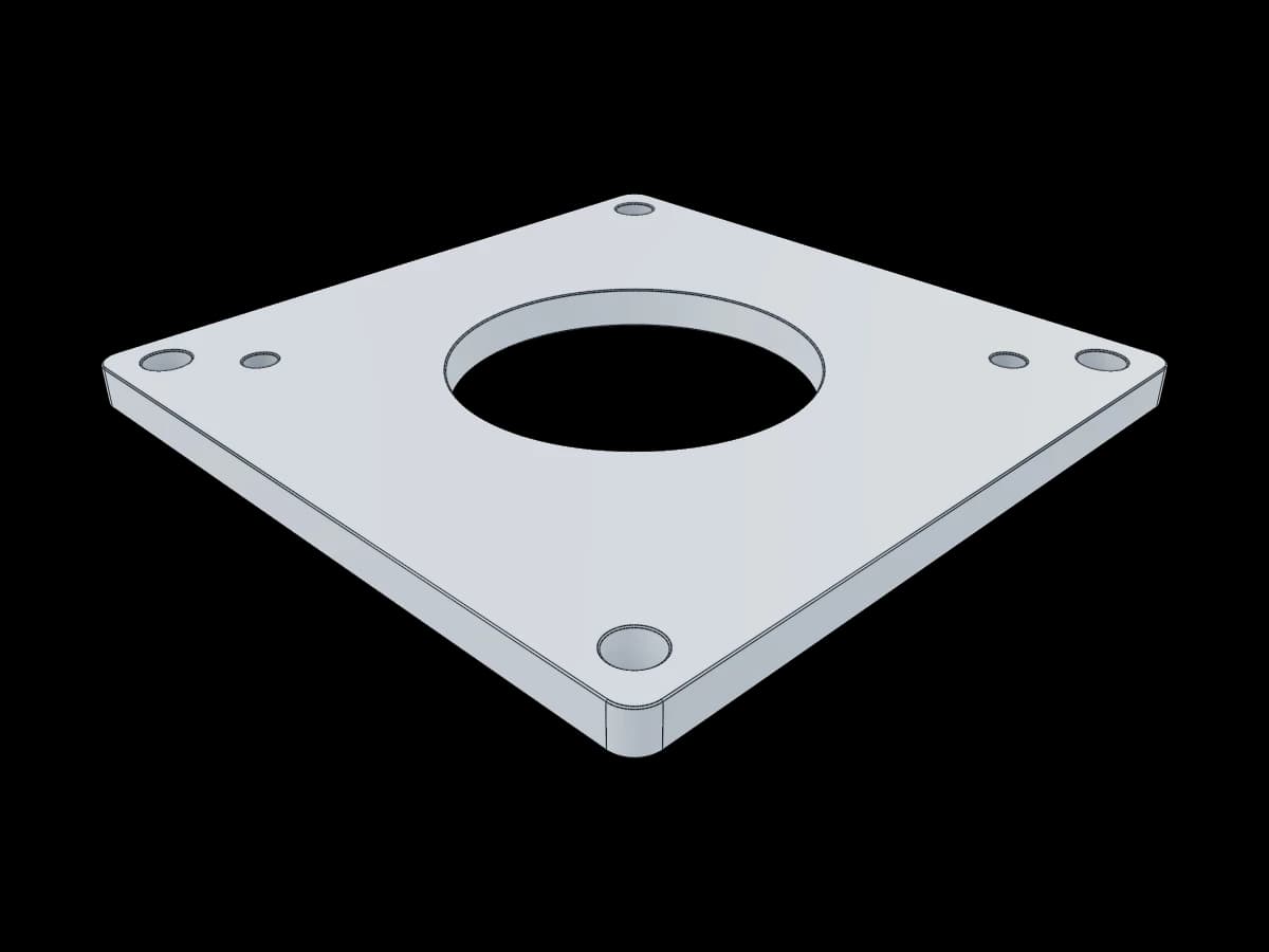 Gearbox Mounting Plate