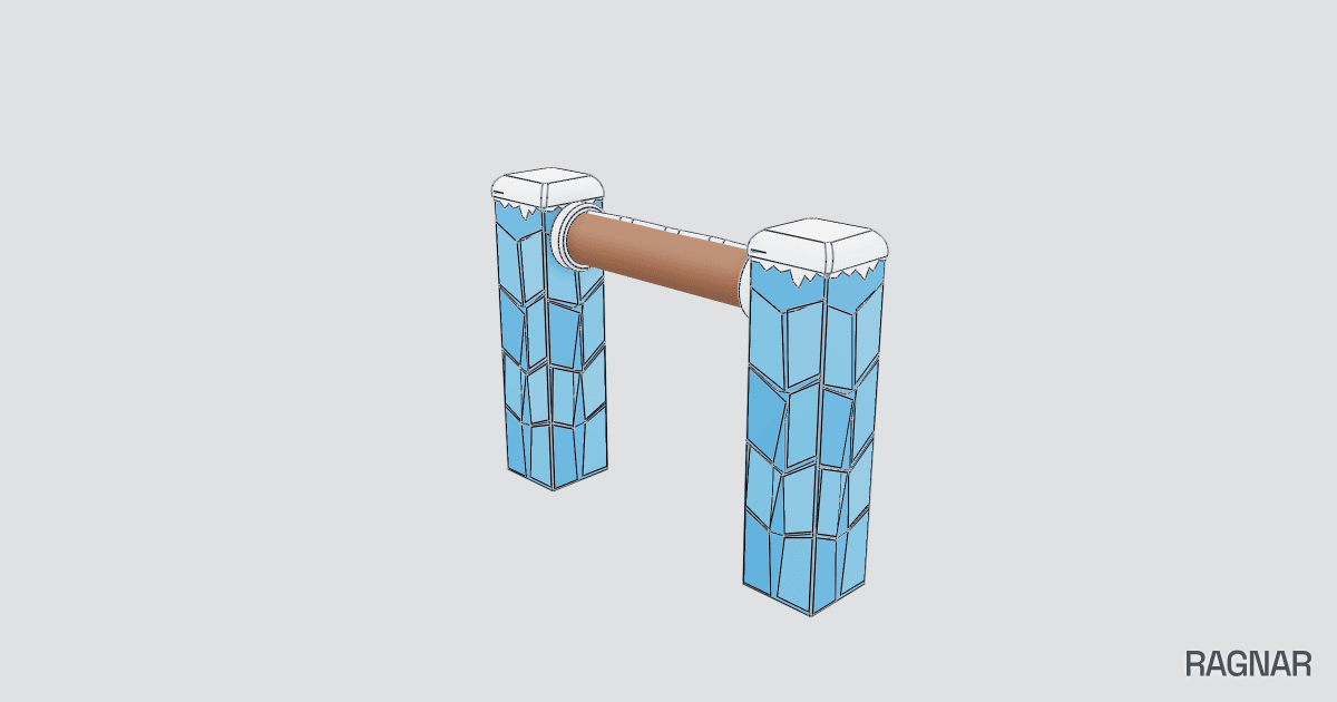 Snowy Pillar
