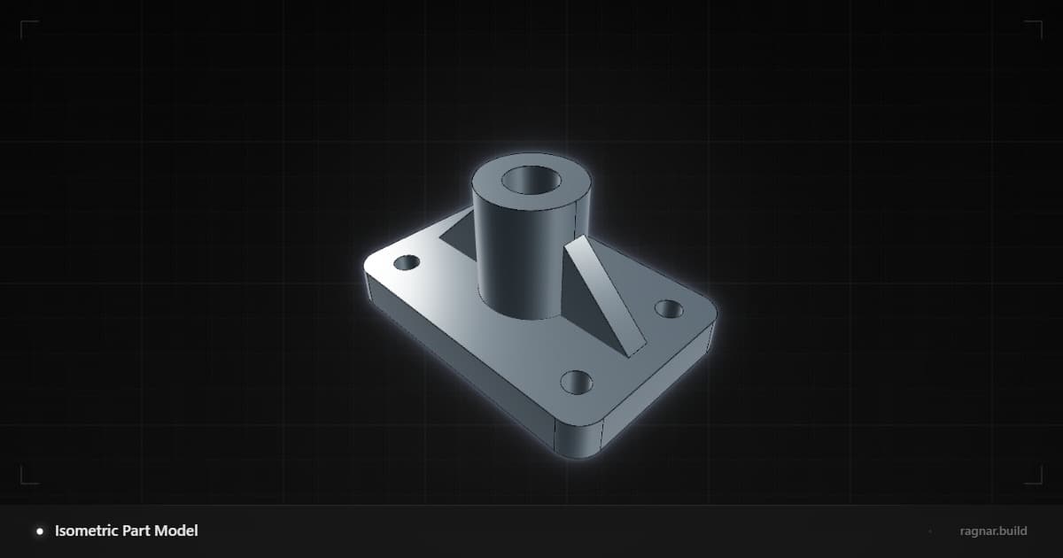 Isometric Part Model