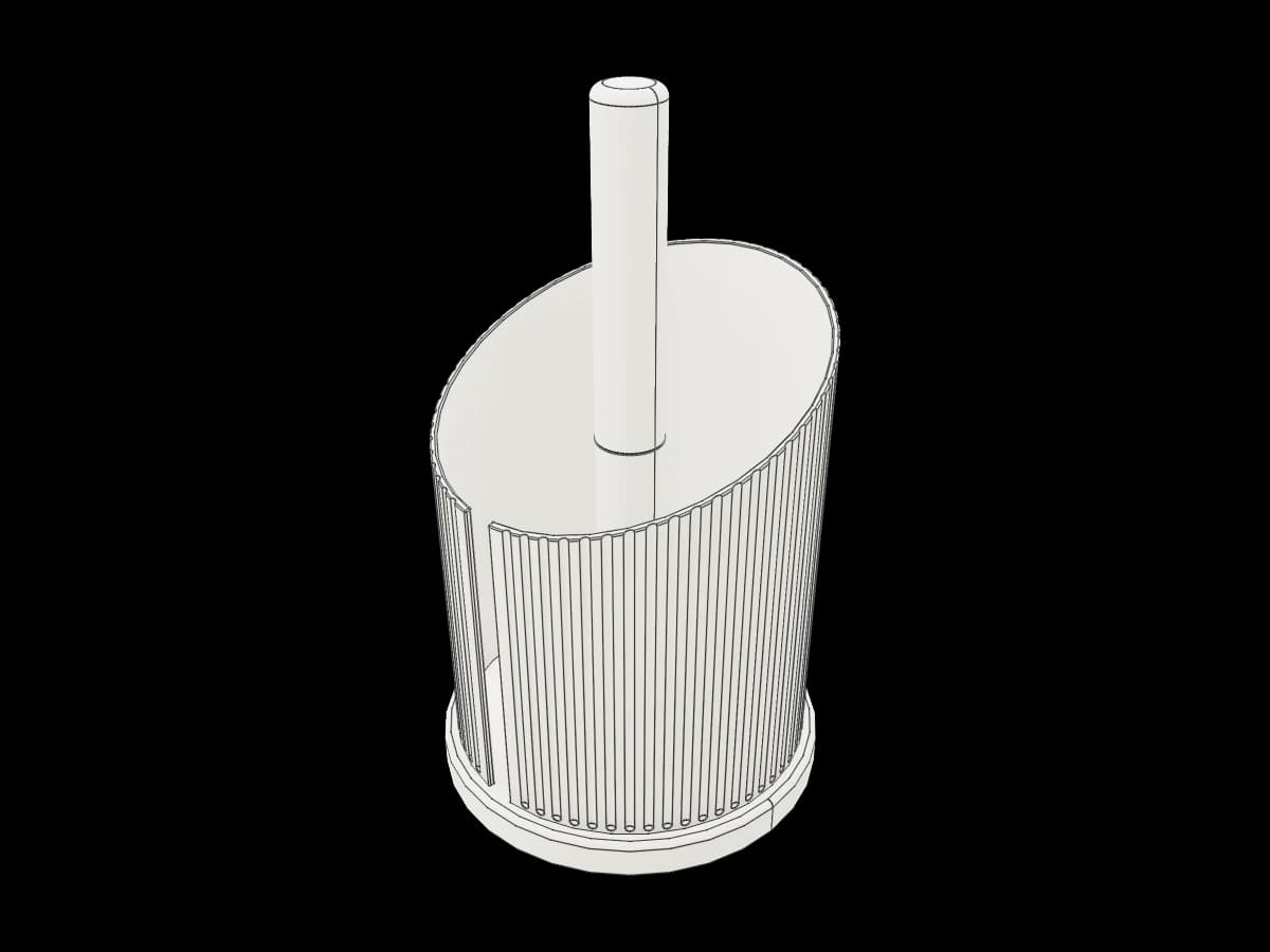 Modern Paper Towel Holder