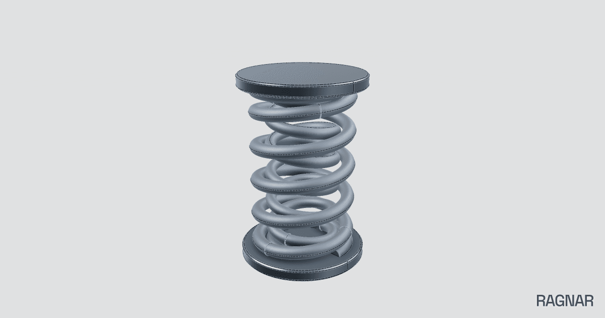 Dual Helical Springs