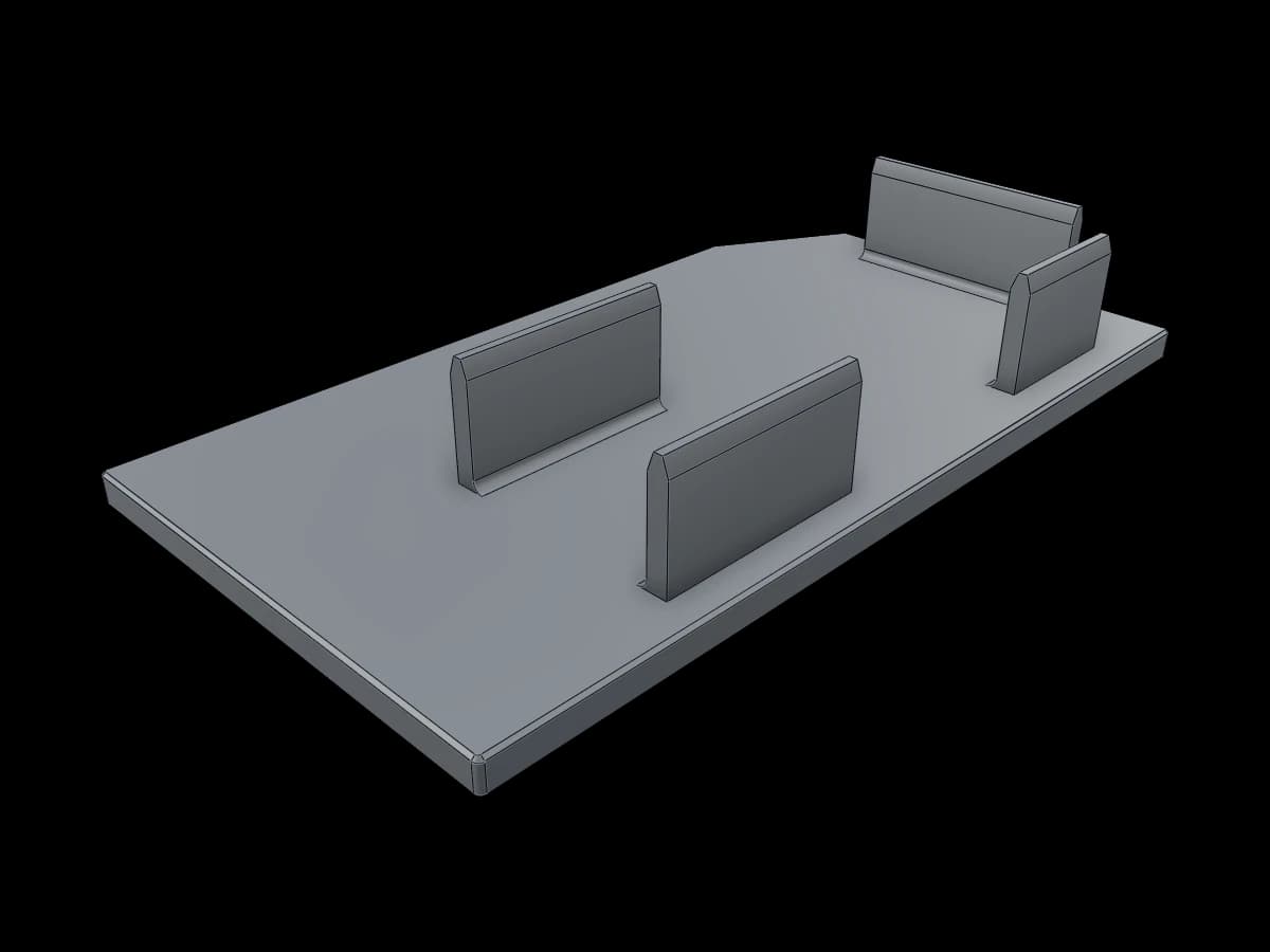 Extrusion End Finish Plug