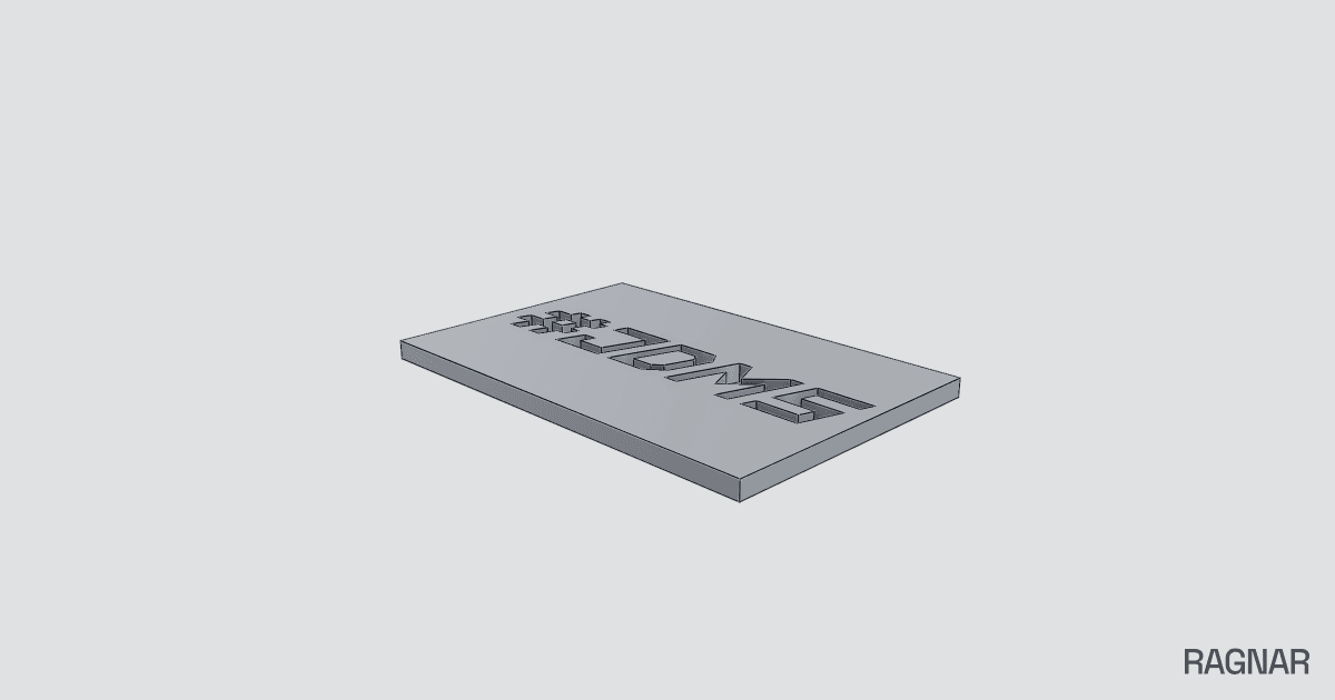 Custom Aluminum Tab
