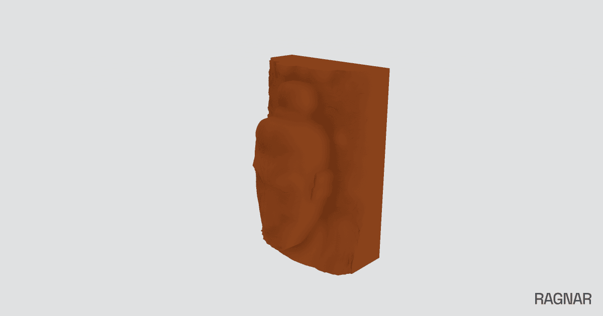 Maori Carving Model