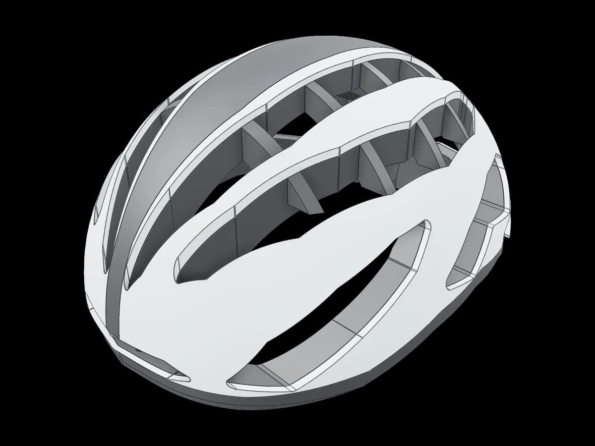 Vented Road Cycling Helmet