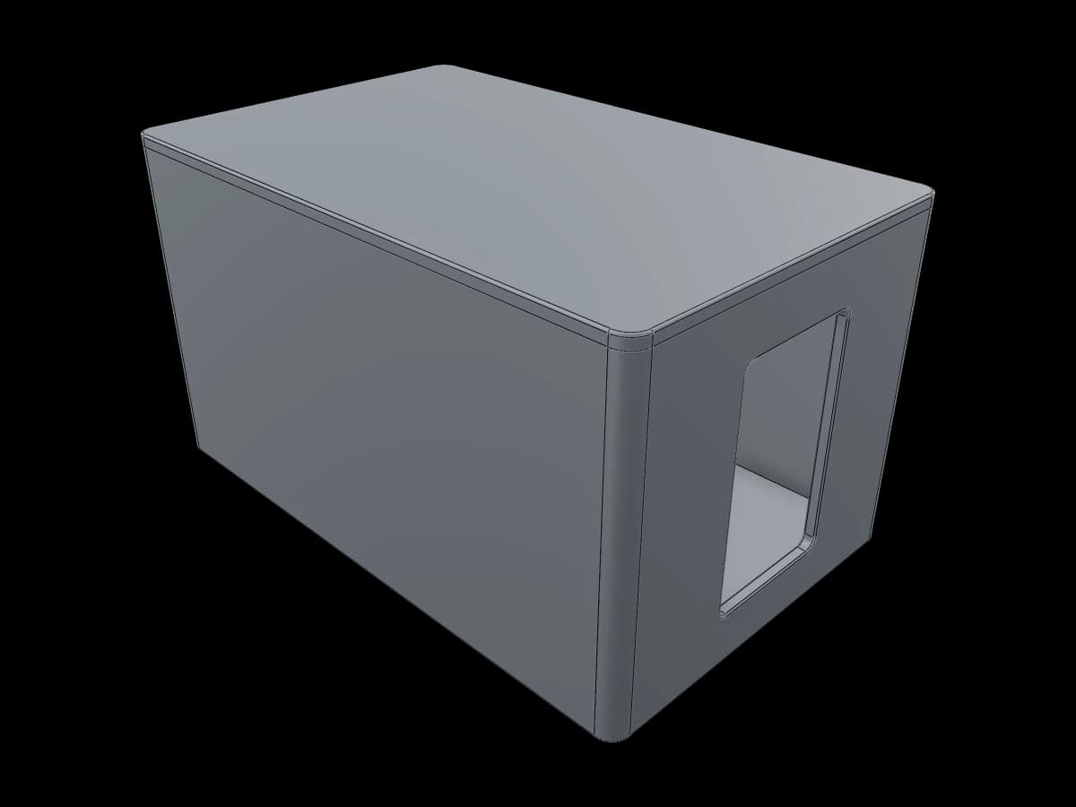 Rectangular Cable Storage Box | Ragnar Gallery