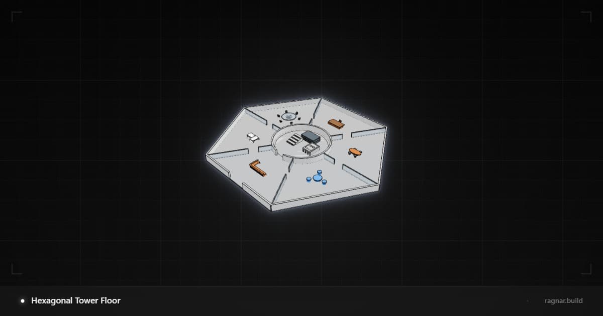 Hexagonal Office Floor