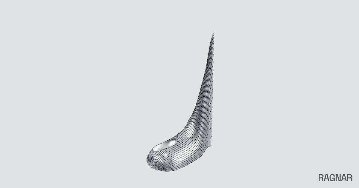 Organic Spire Sculpture