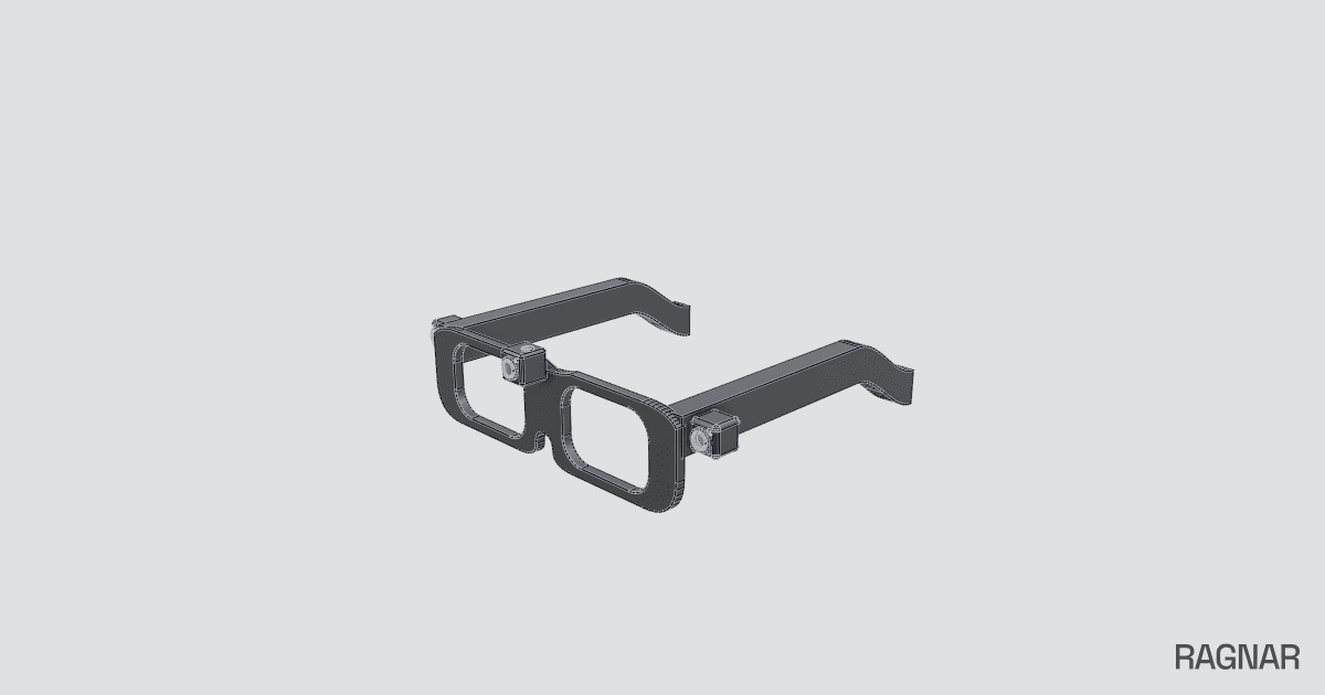 Triple Camera Glasses