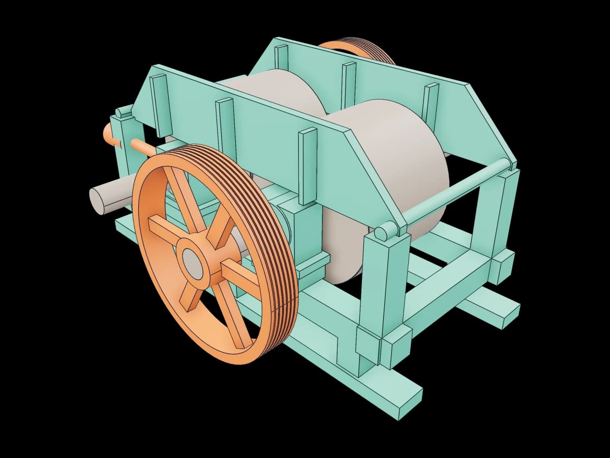 Large Roller Machine