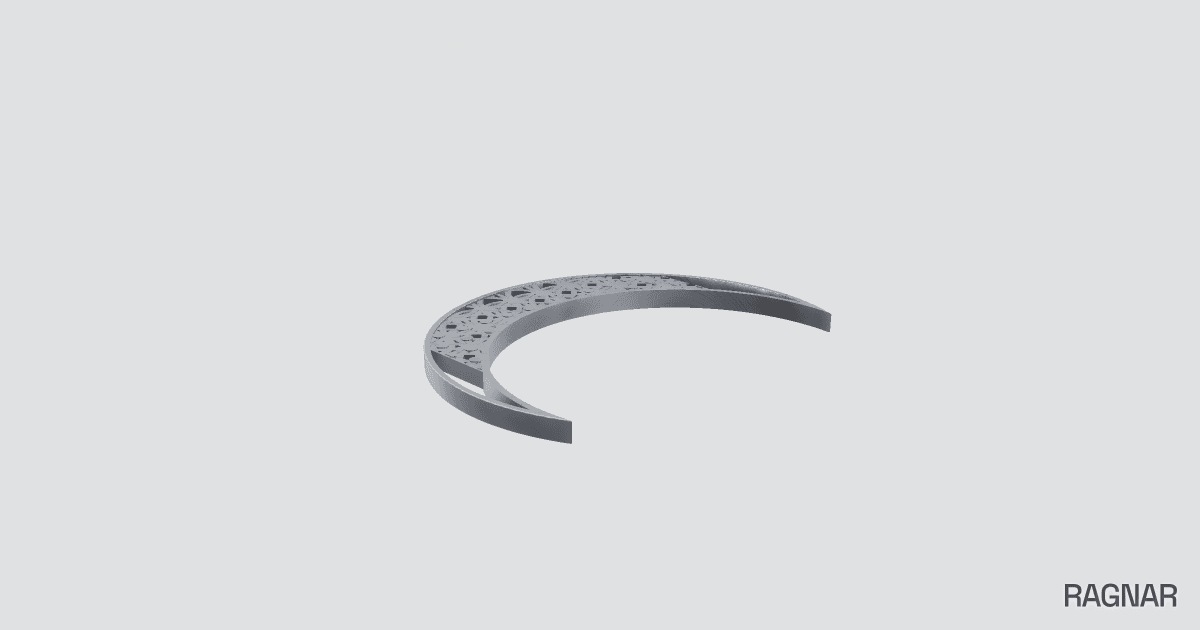 Crescent Moon Piece
