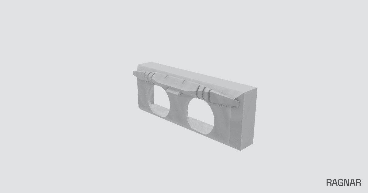 Sci-fi Visor Faceplate