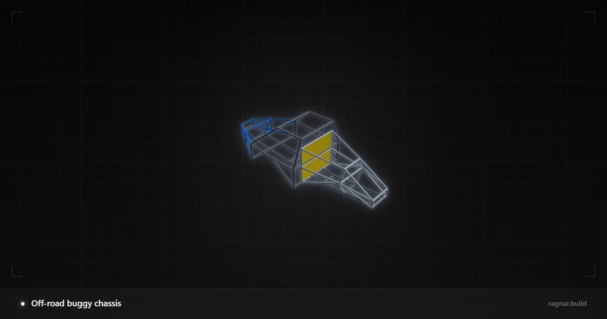 Off-road buggy chassis
