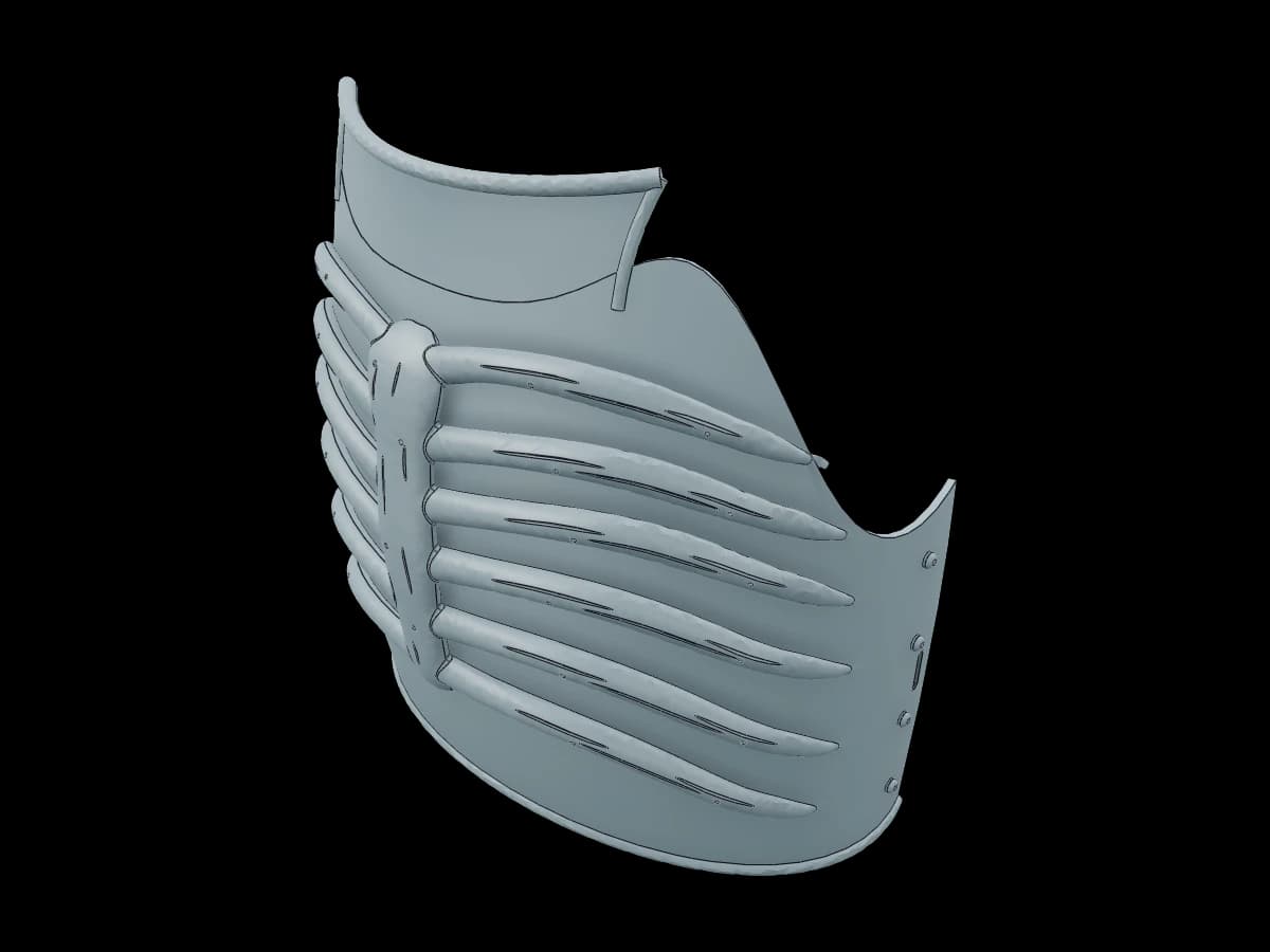 Custom Skeletal Cuirass