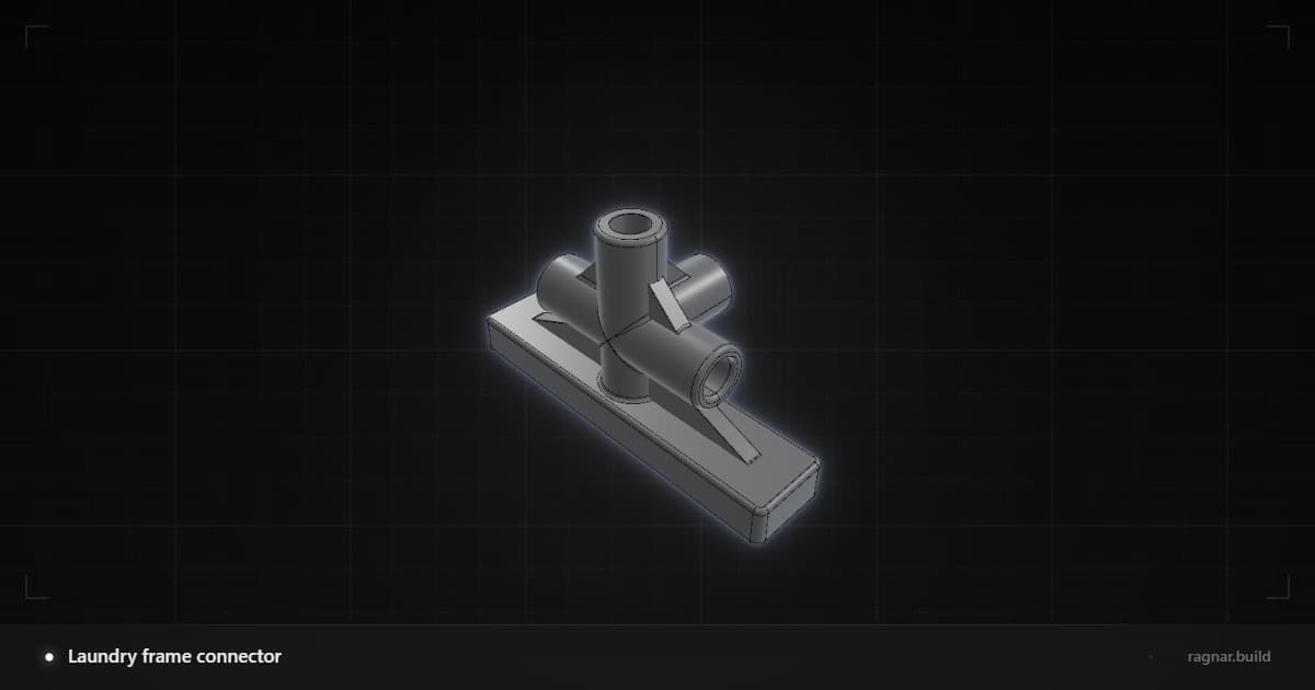 Four-Way Tube Connector