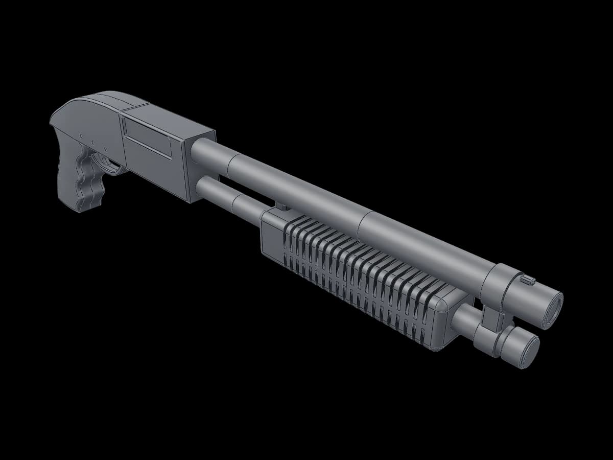 W-870 Tactical Shotgun Prop