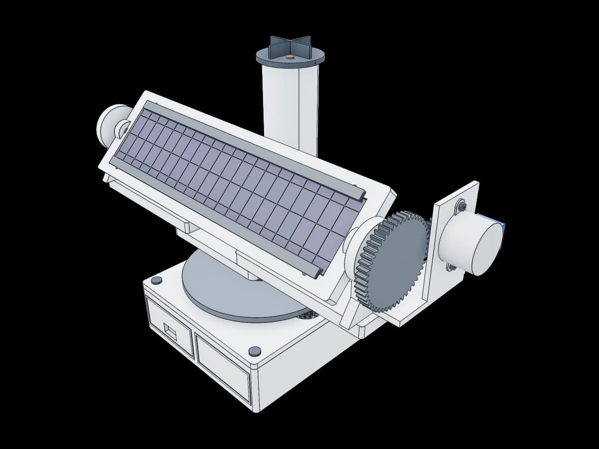 Dual Axis Solar Tracker