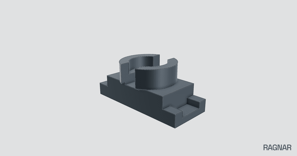 Stepped Mounting Bracket