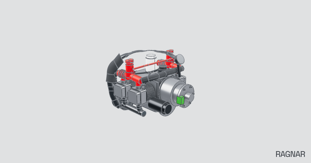 Flat-Four Turbocharged Engine