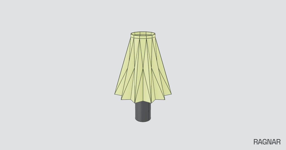 Tree branch lamp