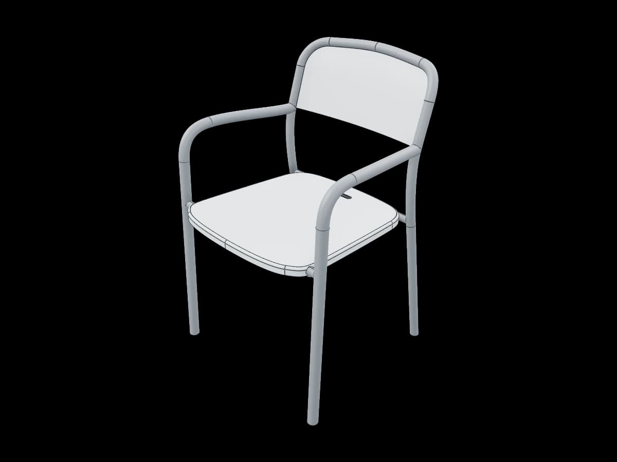Welded Steel Frame Chair