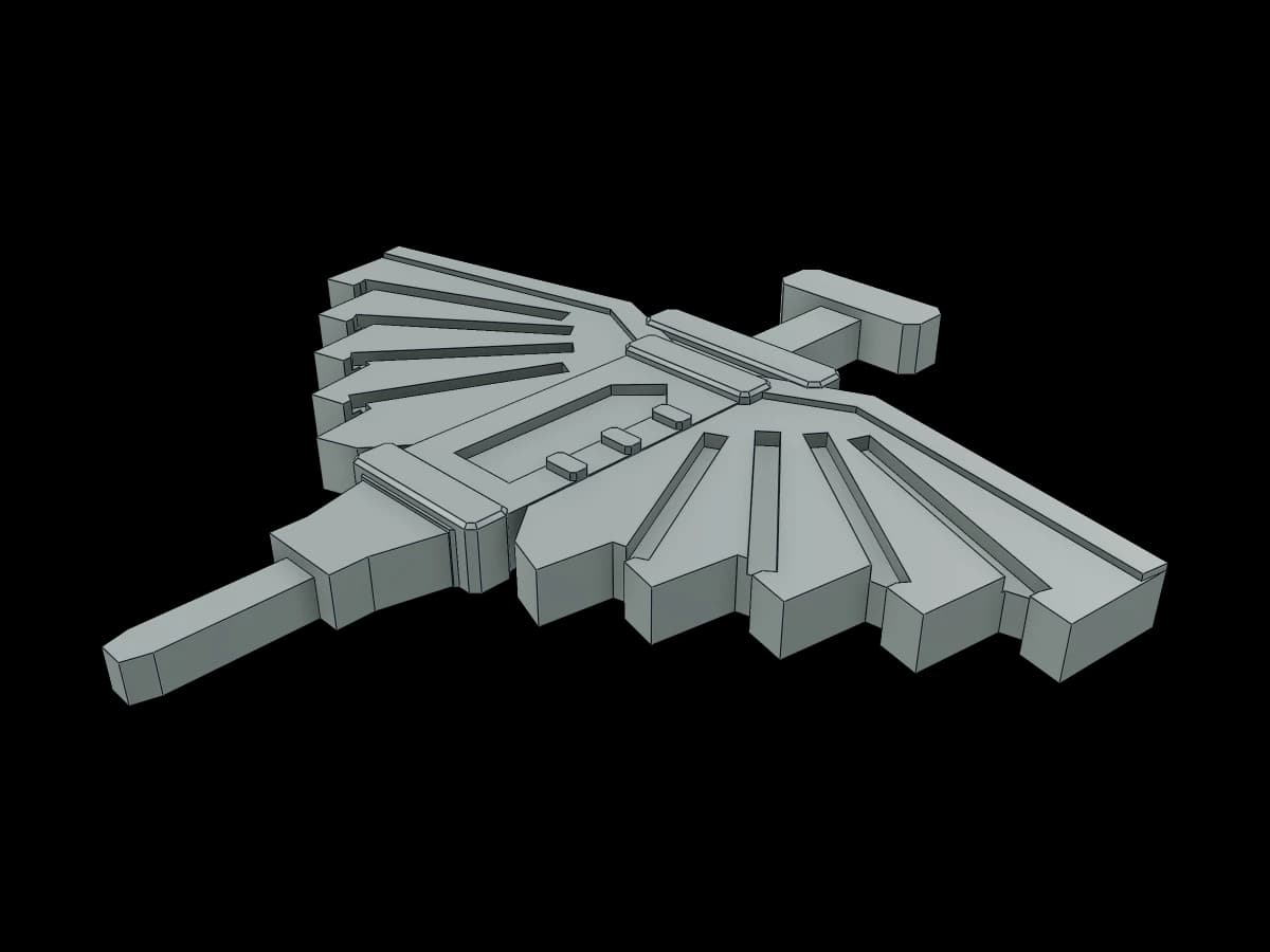 Gothic Winged Syringe Insignia