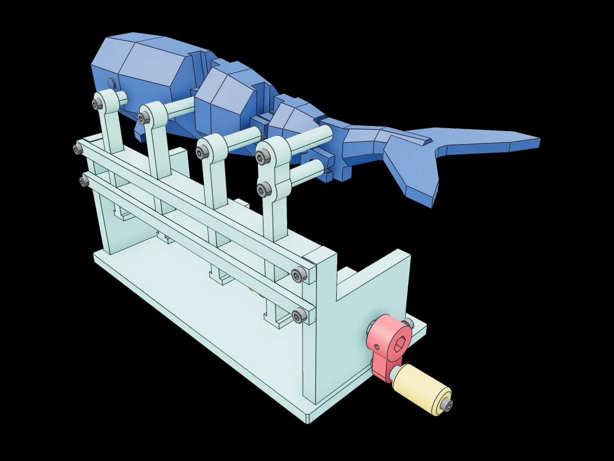Mechanical Whale Model