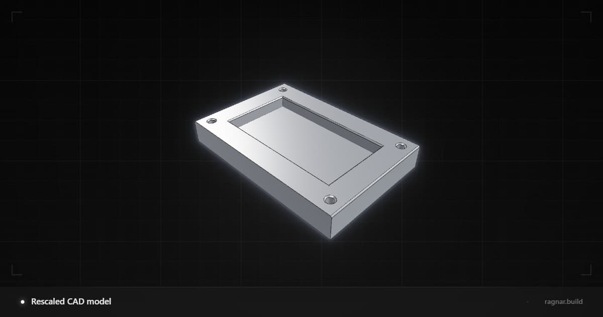 Machined Component Tray