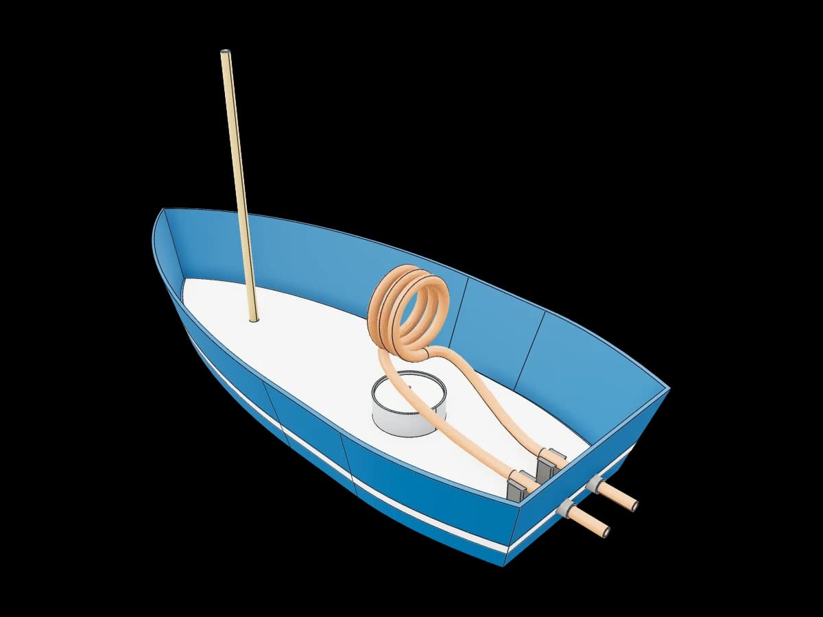 Putt-Putt Steam Boat