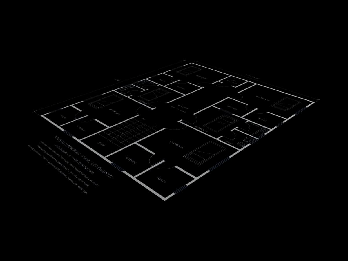 Revised Multi-Room Floor Plan