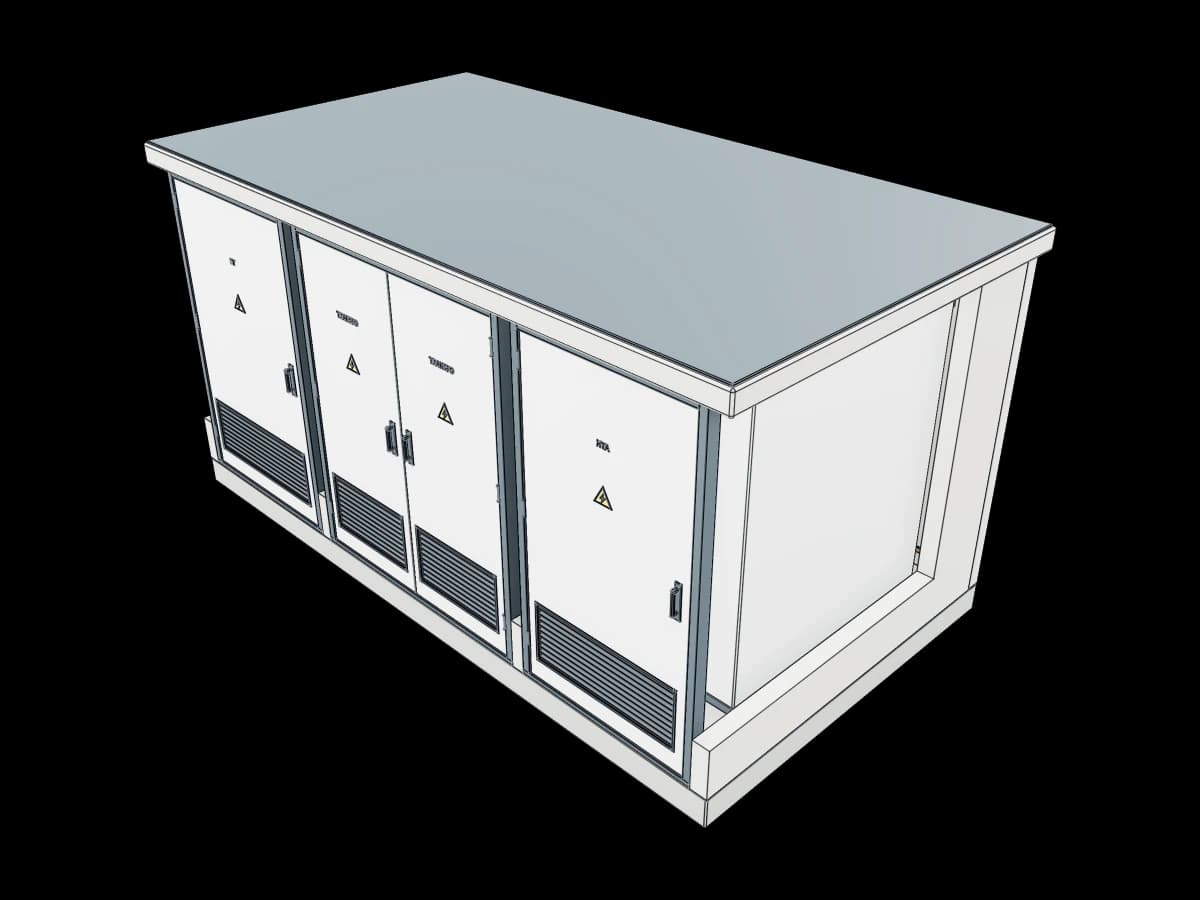 Electrical Transformer Station Model