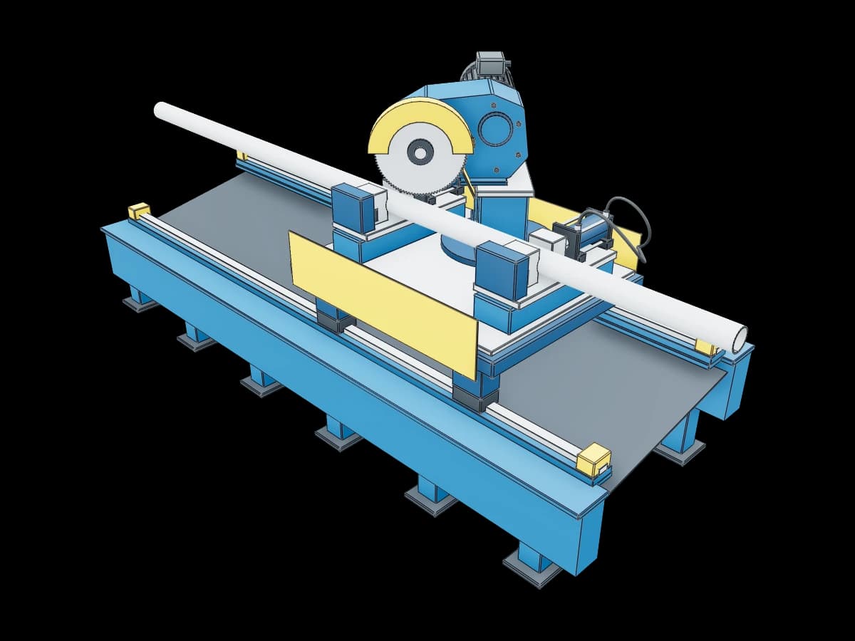 Industrial Cold Saw Machine