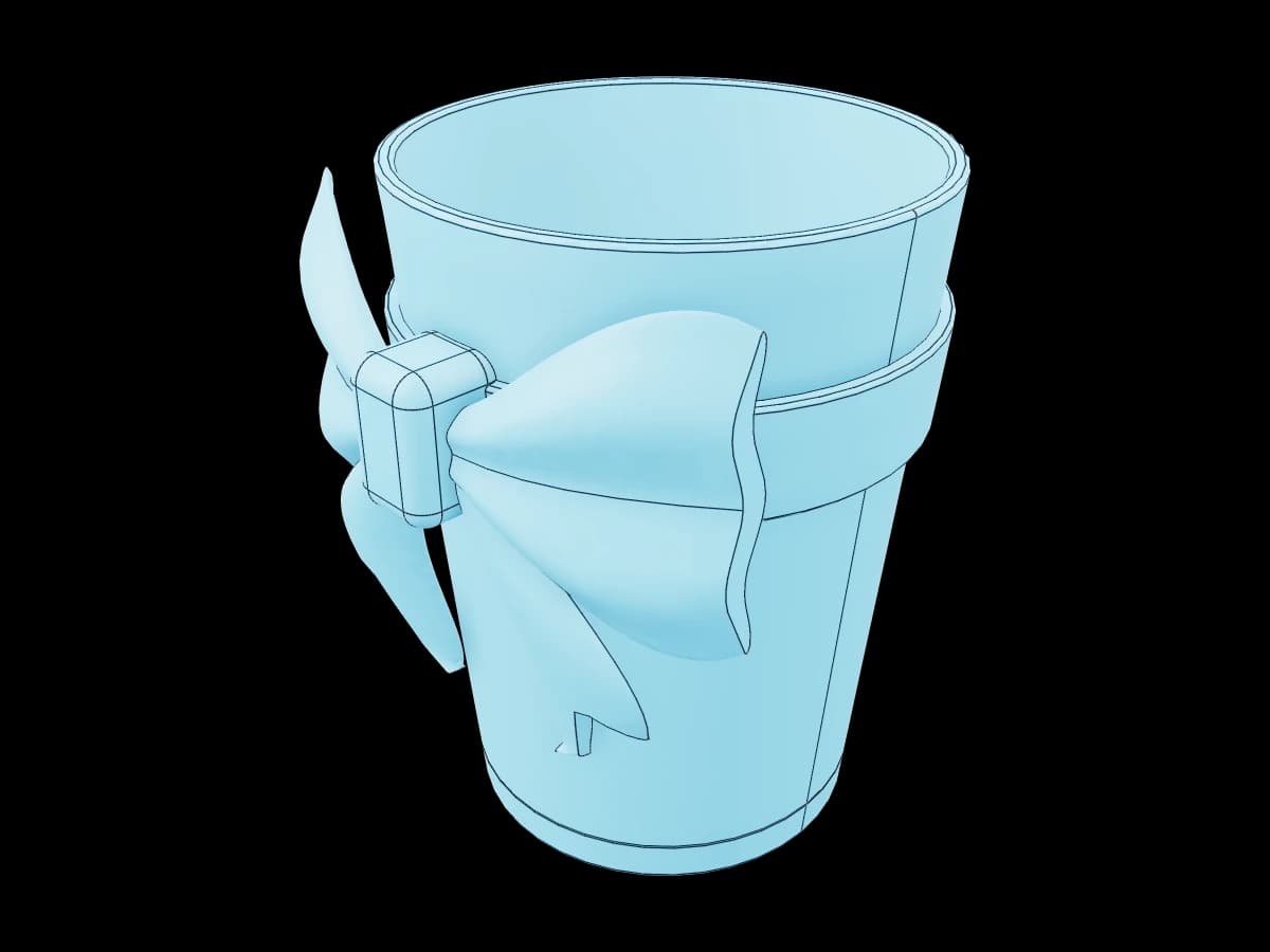 Cylindrical Drinking Cup