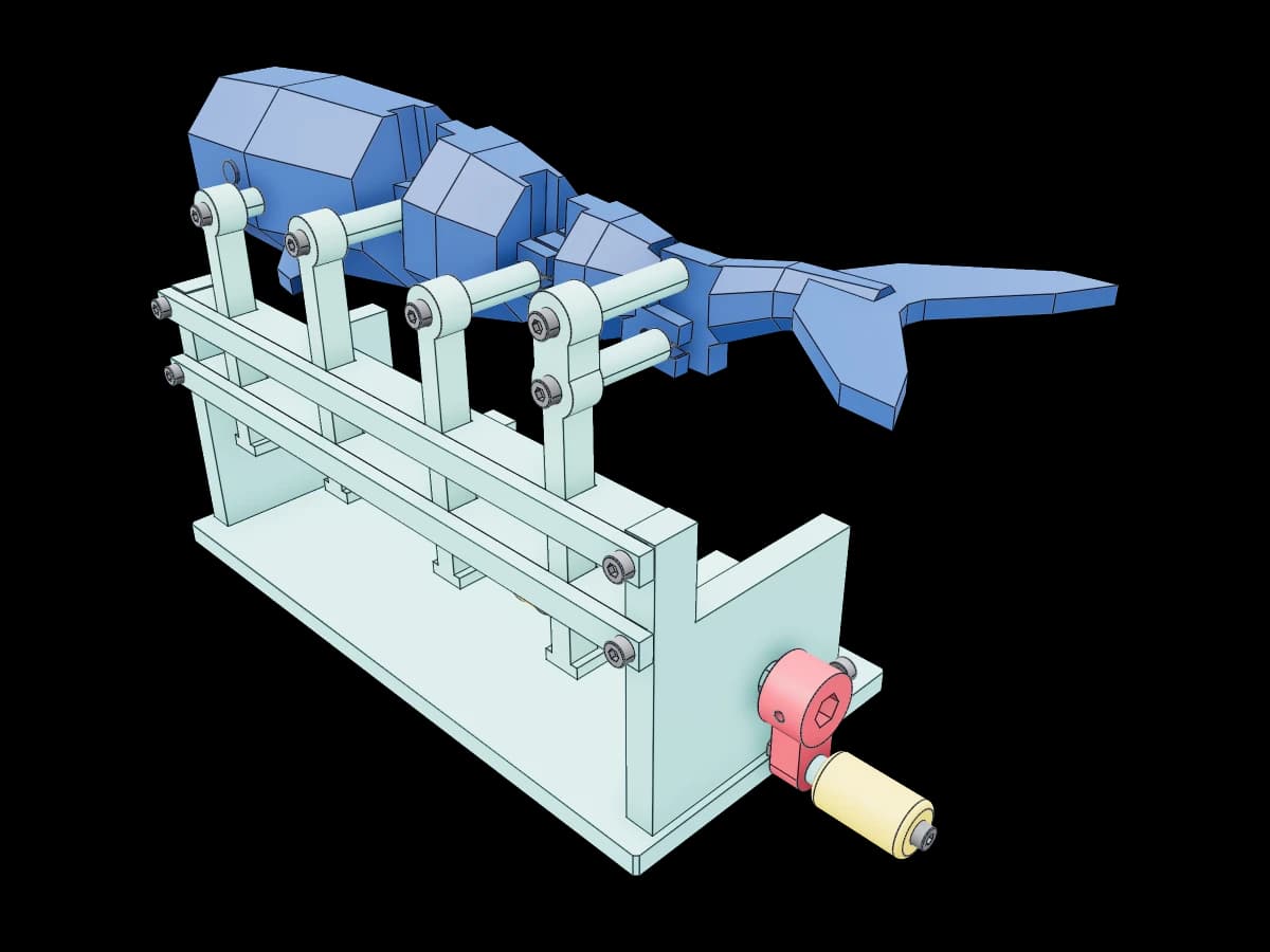 Mechanical Whale Model