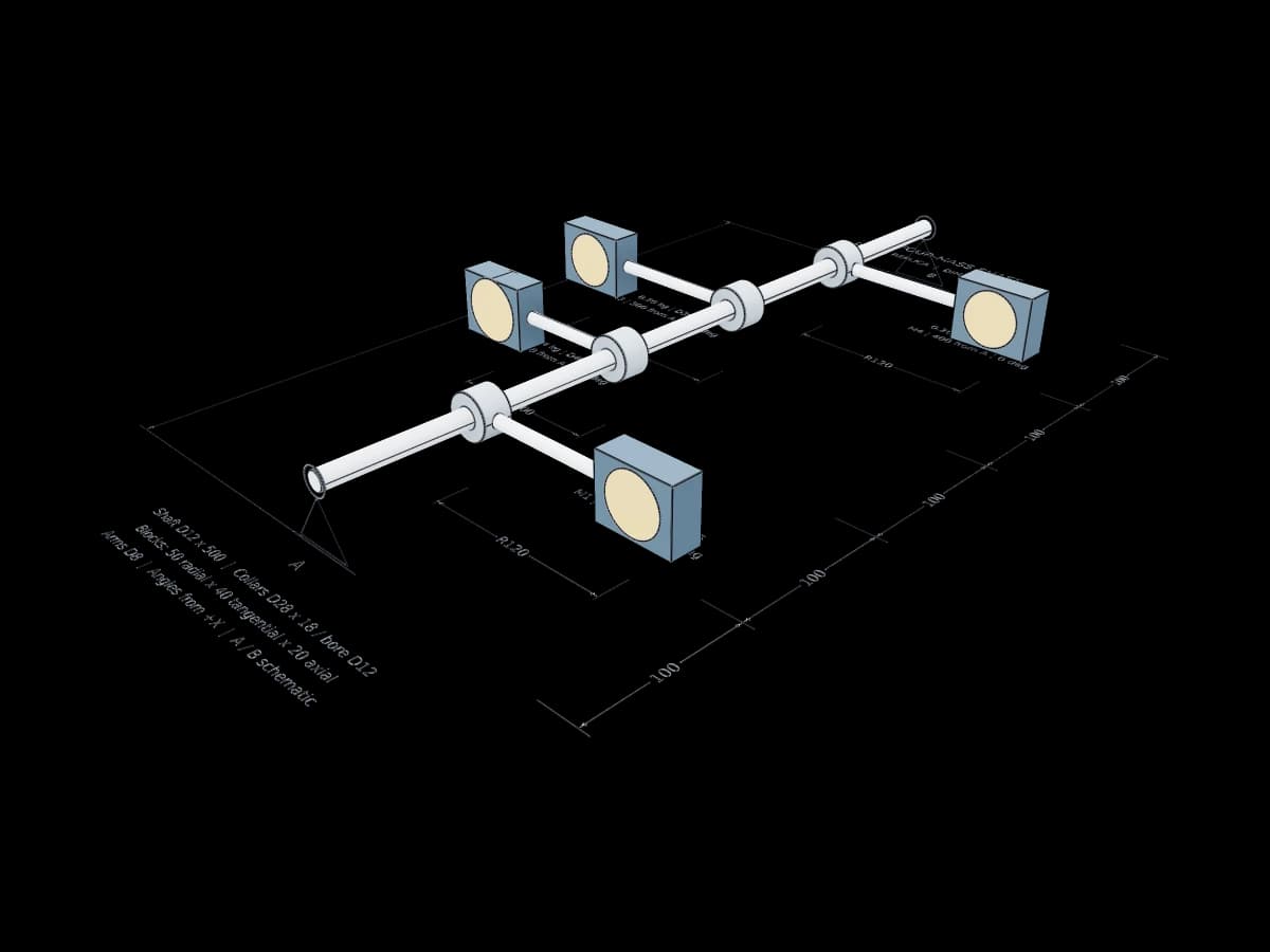 Cylindrical Shaft Assembly