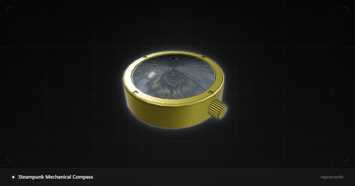 Steampunk Nautical Compass